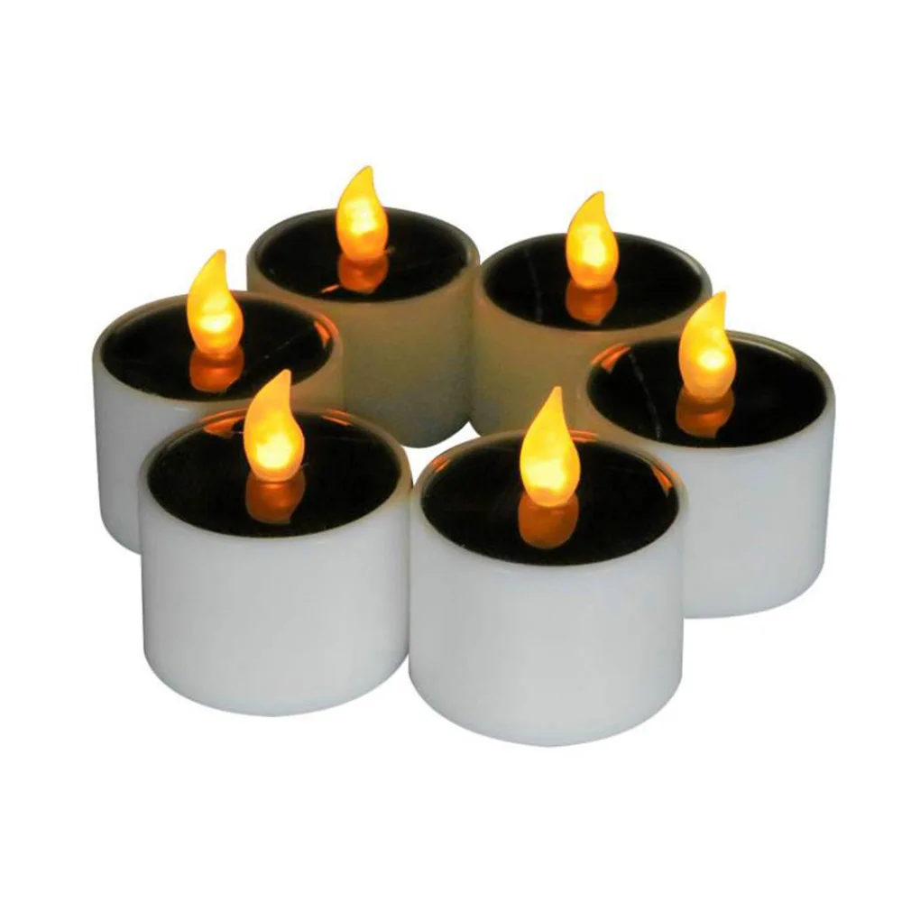 12-1pcs Solar LED Candle Light Flameless Candle Tea Lamp for Christmas Halloween Wedding New Year Party Garden Romantic Decor
12-1pcs Solar LED Candle Light Flameless Candle Tea Lamp for Christmas Halloween Wedding New Year Party Garden Romantic Decor