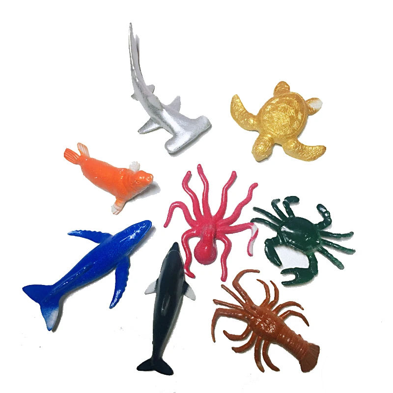 16pcs/set Mini Trumpet Marine Animal Simulation Model Toy Gift Educational toys Beach Source Underwater World Dolphin Lobster
16pcs/set Mini Trumpet Marine Animal Simulation Model Toy Gift Educational toys Beach Source Underwater World Dolphin Lobster