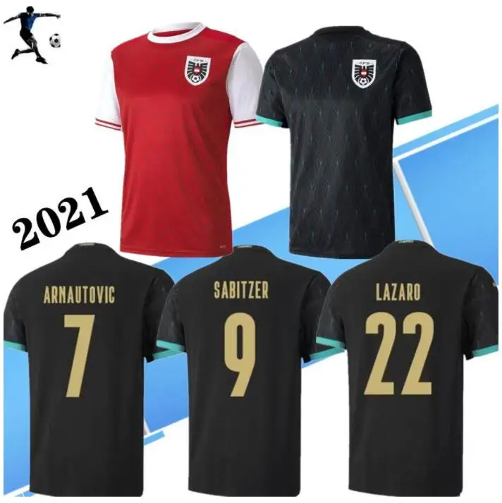 

2021 Austria national football team home Soccer Jerseys 20 21 Alaba Arnautovic Sabitzer Grillitsch camisetas away football shirt