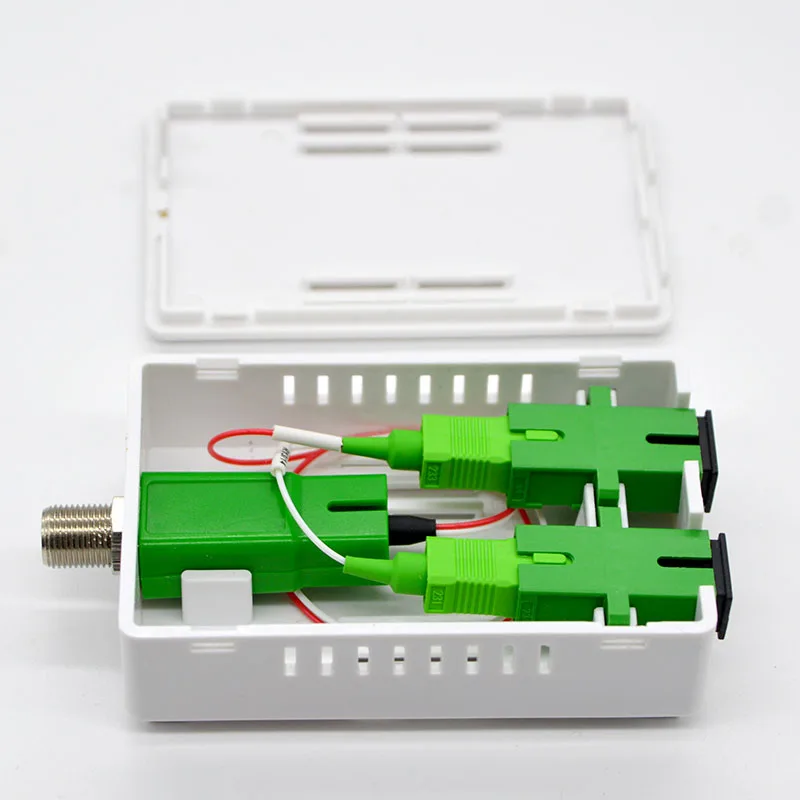 1PCS New CATV Optical Receiver FTTH Passive Optical Receiver Single Fiber With WDM , Inch F Head Output Free Shipping To Russian
1PCS New CATV Optical Receiver FTTH Passive Optical Receiver Single Fiber With WDM , Inch F Head Output Free Shipping To Russian