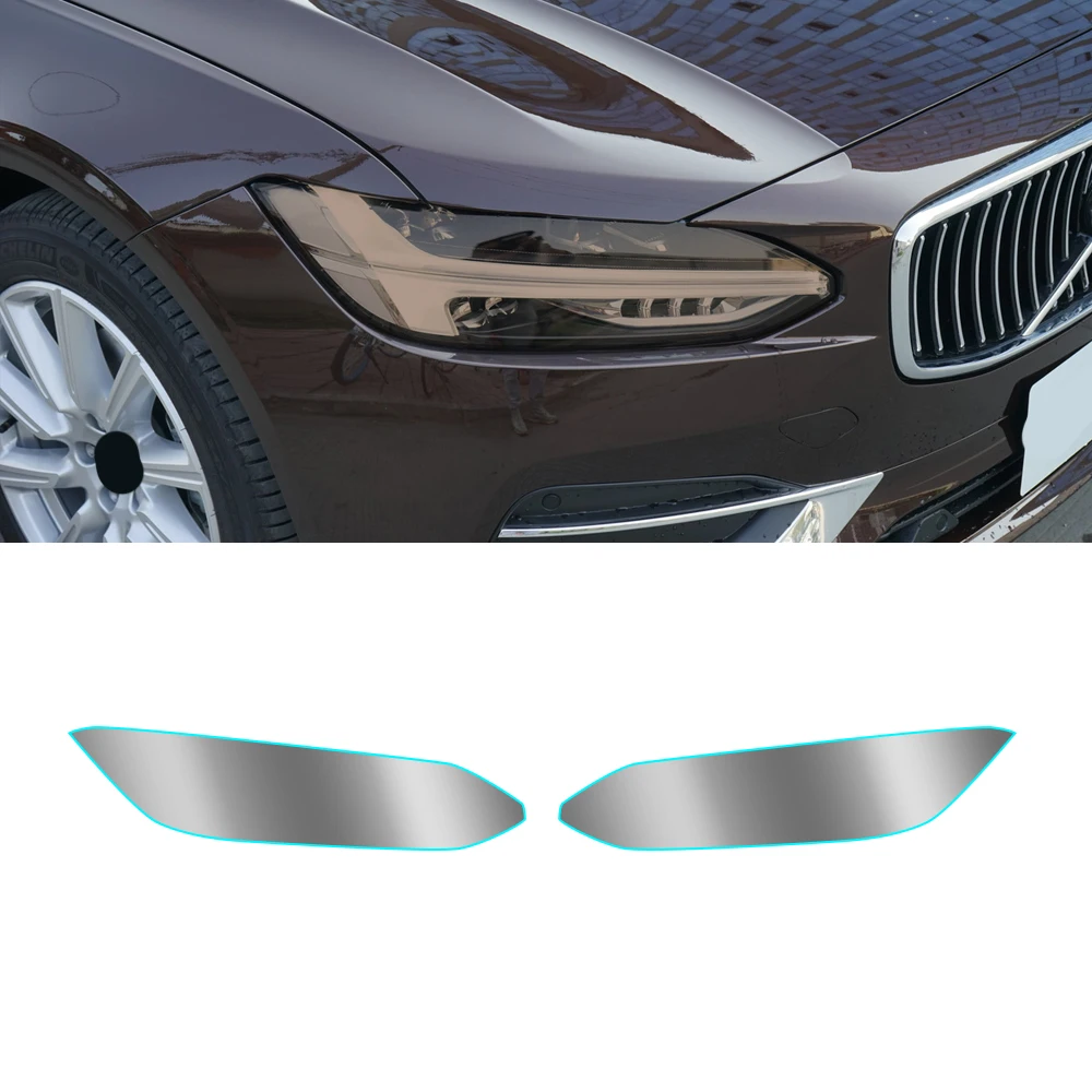 For Volvo S90 2017-2021 Car Headlight Tint Black Protective Film Protection Transparent TPU Vinyl Wrap Sticker Accessories
For Volvo S90 2017-2021 Car Headlight Tint Black Protective Film Protection Transparent TPU Vinyl Wrap Sticker Accessories