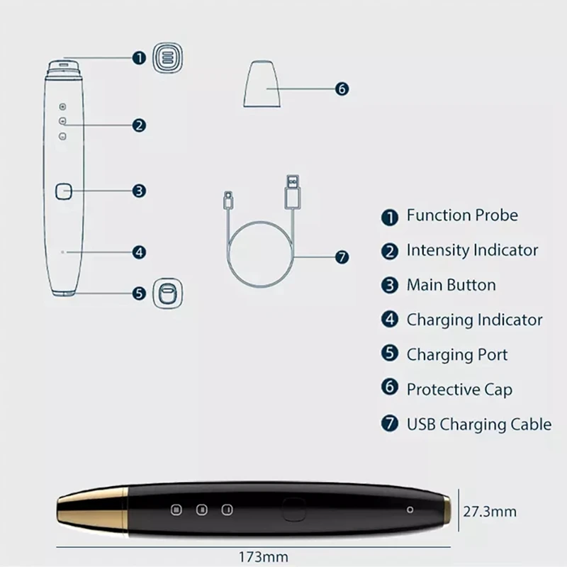Radio Frequency for Eyes Massage Anti Wrinkles Pen RF Lifting Red Light Therapy Portable Facial Appliances for Beauty
Radio Frequency for Eyes Massage Anti Wrinkles Pen RF Lifting Red Light Therapy Portable Facial Appliances for Beauty