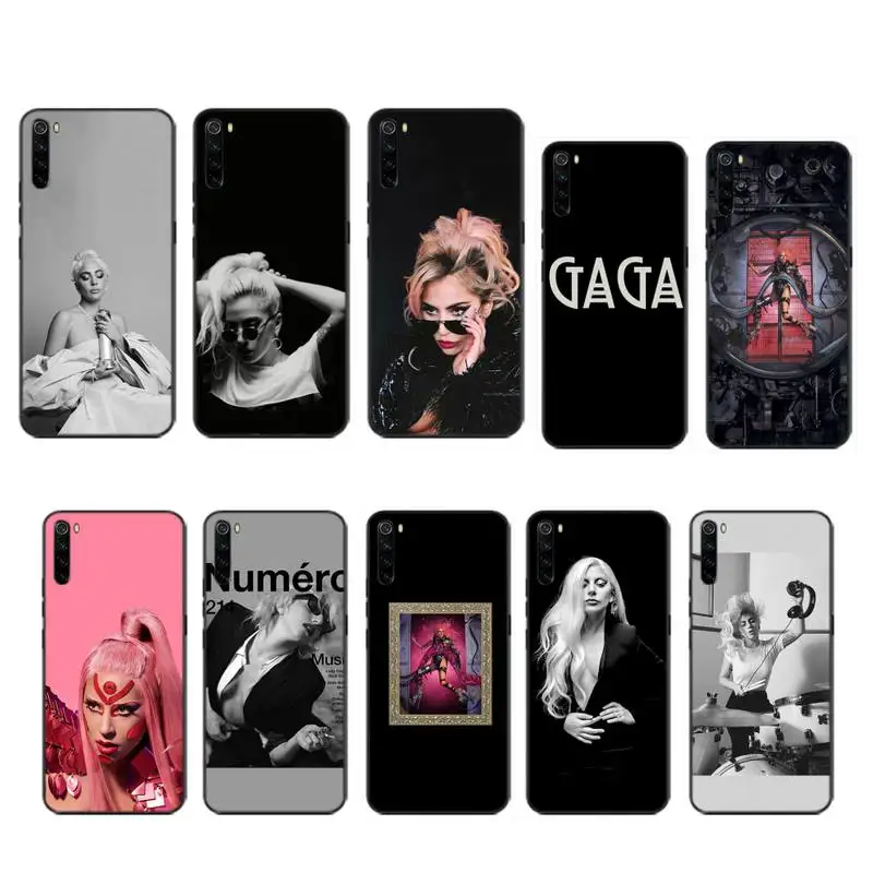 Модный чехол Reayou Lady Gaga оболочка чехлы для xiaomi note max mi 3 7 8 9se Redmi 7a 8t 10 pro lite Чехлы