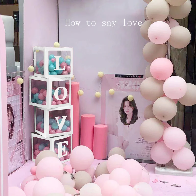Baby Shower Decoration Transparent Balloon Box for 1st Birthday Wedding Decoration Baby Shower Box Birthday Valentine Supplies
Baby Shower Decoration Transparent Balloon Box for 1st Birthday Wedding Decoration Baby Shower Box Birthday Valentine Supplies