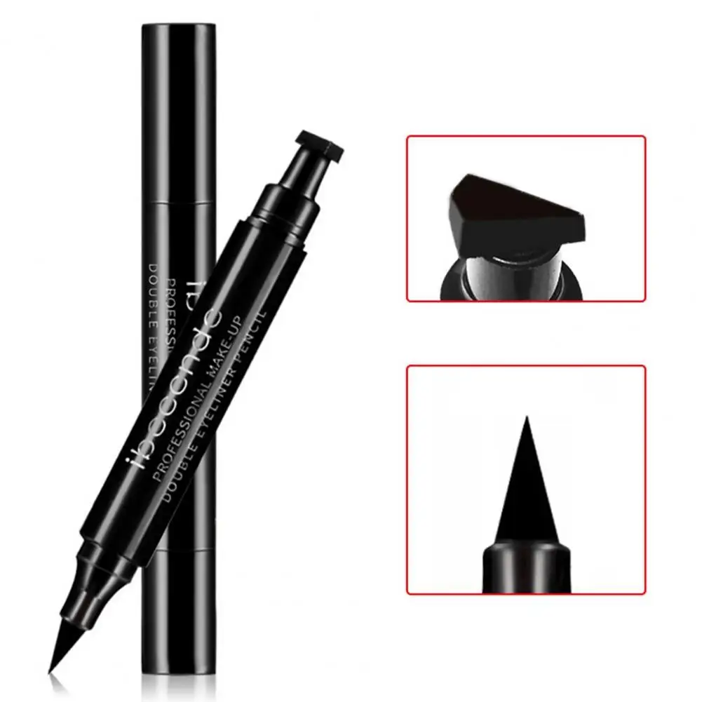 Quick Dry Eye Stamp Pen Double-End Lightweight Waterproof Long Lasting Makeup Wing Eyeliner Pen for Cosmetic
Quick Dry Eye Stamp Pen Double-End Lightweight Waterproof Long Lasting Makeup Wing Eyeliner Pen for Cosmetic