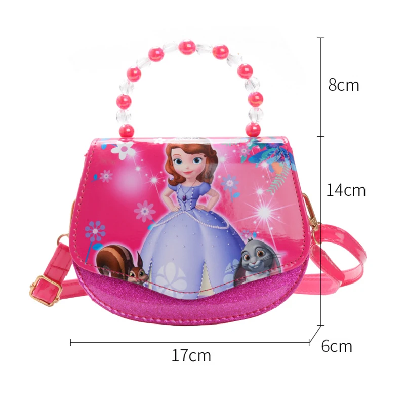 Disney Children's Small Bags New Frozen Bead Handbag Shoulder Bag Cartoon Princess Bag Girls Messenger Bag
Disney Children's Small Bags New Frozen Bead Handbag Shoulder Bag Cartoon Princess Bag Girls Messenger Bag