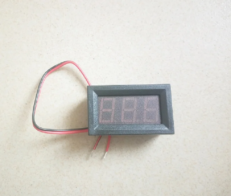0.56 Inch DC AC Two-wire Two-wire Digital Display Voltmeter, Inverter Voltmeter, Electric Vehicle
0.56 Inch DC AC Two-wire Two-wire Digital Display Voltmeter, Inverter Voltmeter, Electric Vehicle
