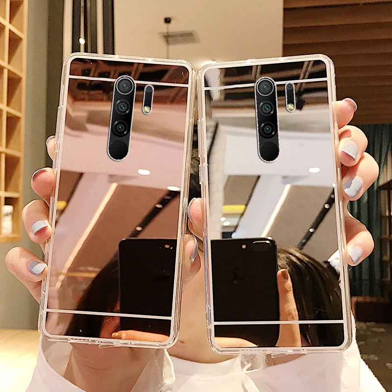 3D макияж для XiaoMi Mi A1 A2 Lite 9 9T 8 SE 10 Pro RedMi Note 8T 7 6 6A 7A 8A Чехол с зеркальным покрытием