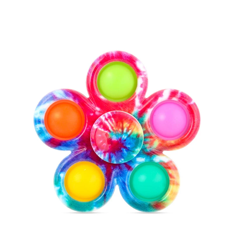New Double-Sided Printing Five-Finger Silicone Spinner Venting Stress Relief Fidget Sensory Spinner Toys Children Autism Toy
New Double-Sided Printing Five-Finger Silicone Spinner Venting Stress Relief Fidget Sensory Spinner Toys Children Autism Toy