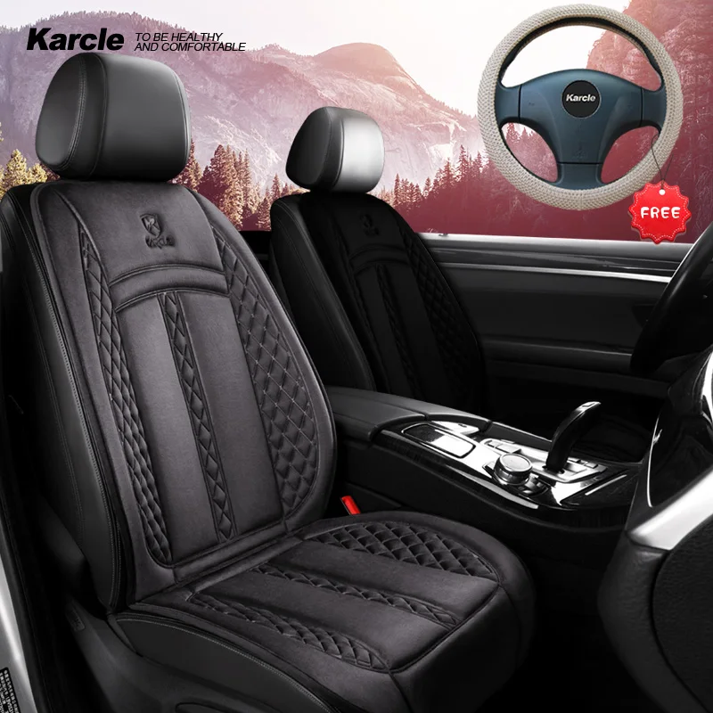 Karcle Heated Car Seat Cushion Cover Heating Pad 12V-24V Universal Warmer Heater Protector for Winter | Автомобили и мотоциклы