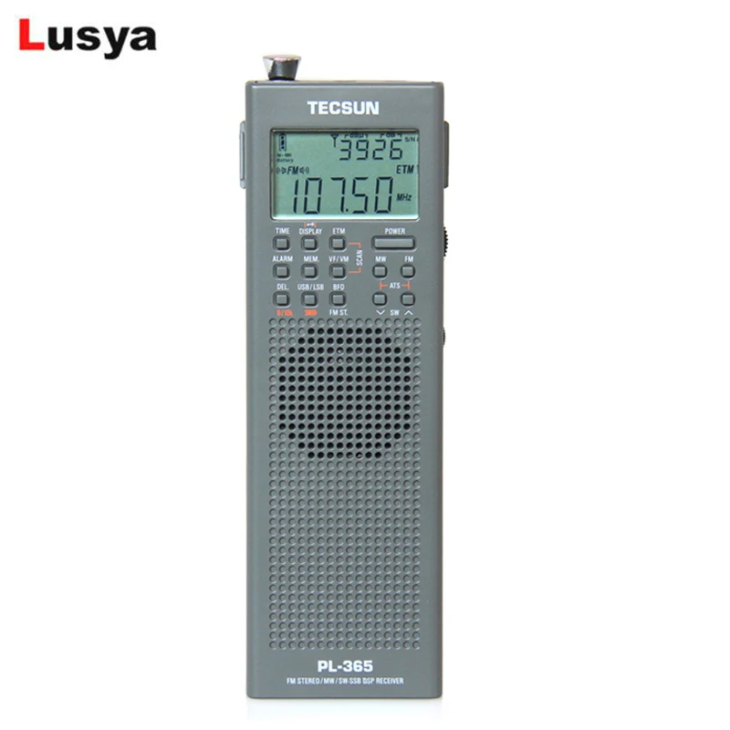 Оригинальное стерео радио TECSUN World Band PL-365 портативное ручное радио DSP ETM ATS FM-стерео MW SW SSB SiLabs Si 4735 чип I3-002
Оригинальное стерео радио TECSUN World Band PL-365 портативное ручное радио DSP ETM ATS FM-стерео MW SW SSB SiLabs Si 4735 чип I3-002