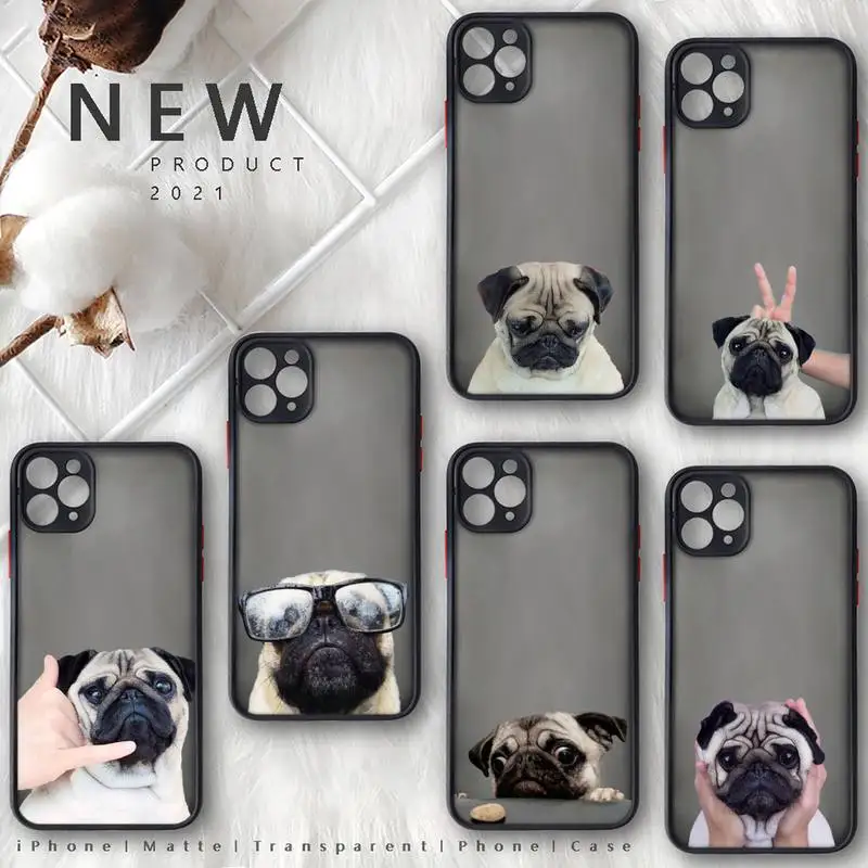 Cute funny animal bulldog art Phone Case matte transparent For iphone 7 8 11 12 plus mini x xs xr pro max cover
Cute funny animal bulldog art Phone Case matte transparent For iphone 7 8 11 12 plus mini x xs xr pro max cover