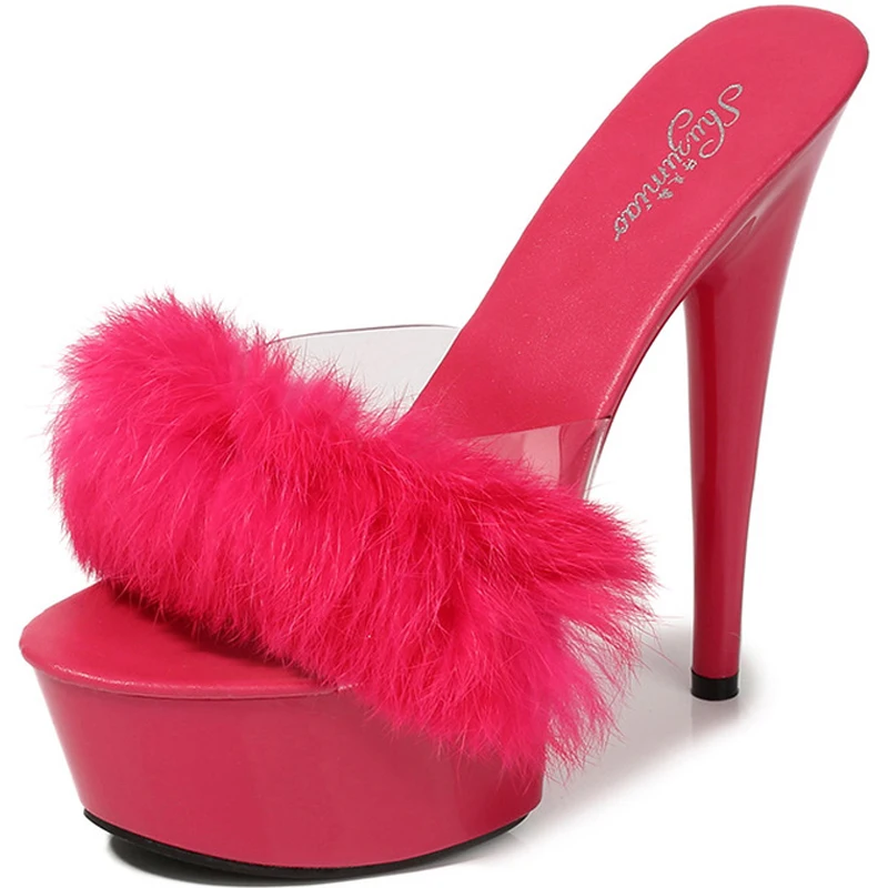 Туфли-лодочки женские на высоком каблуке 15 см, водонепроницаемые, 4,5 см 
Туфли-лодочки женские на высоком каблуке 15 см, водонепроницаемые, 4,5 см