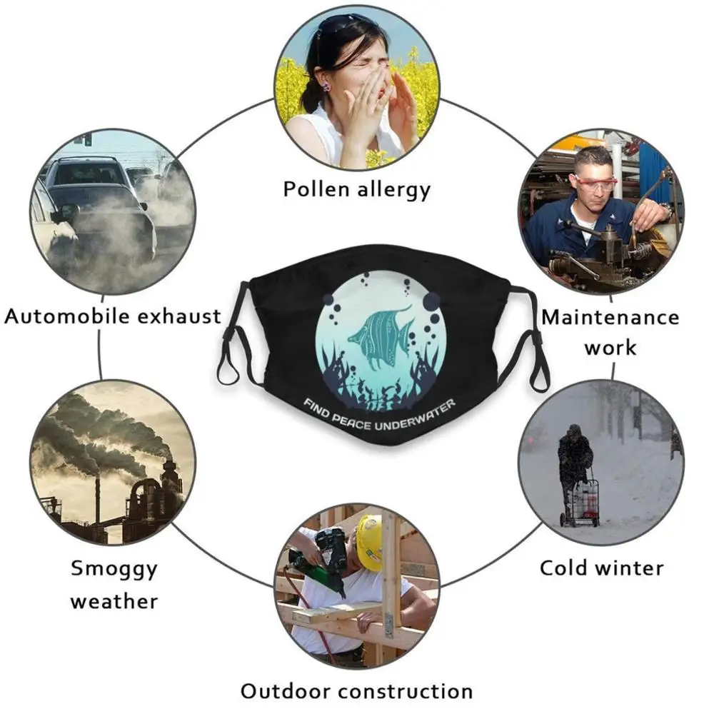 Find Peace Underwater Design Anti Dust Filter Washable Face Mask Kids Find Peace Underwater Ocean Ocean Beauty Cant Be Touched
Find Peace Underwater Design Anti Dust Filter Washable Face Mask Kids Find Peace Underwater Ocean Ocean Beauty Cant Be Touched
