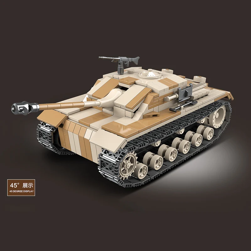WW2 Military Germany III Tank Army Soldier Weapon 3D Model Building Blocks Kit Mini Diamond Ideas Bricks Assemble Toys for Kids
WW2 Military Germany III Tank Army Soldier Weapon 3D Model Building Blocks Kit Mini Diamond Ideas Bricks Assemble Toys for Kids