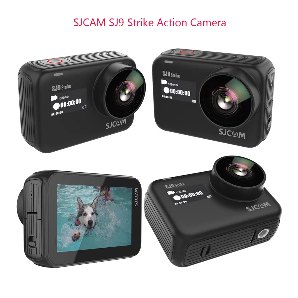SJCAM SJ9 Strike 4K 60FPS сверхчувствительный гироскоп/EIS Экшн камера Max Беспроводная