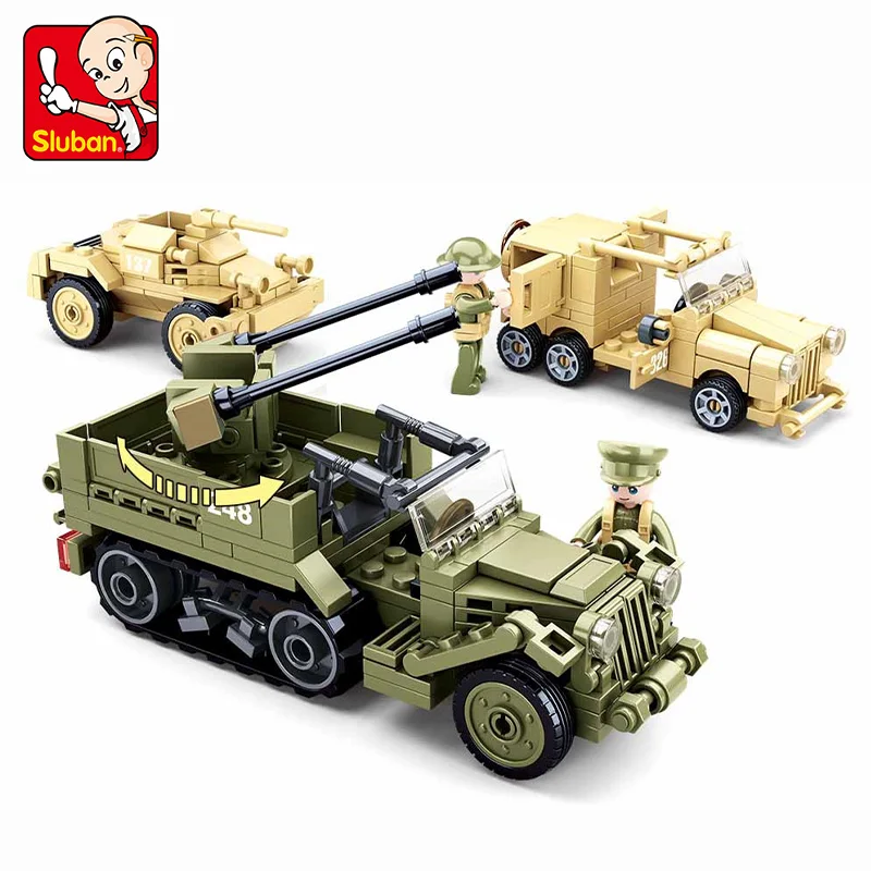 Sluban World War II North Africa Campaign Series Set Building Block 0812 Model Children Educational Assembled Building Block Toy
Sluban World War II North Africa Campaign Series Set Building Block 0812 Model Children Educational Assembled Building Block Toy