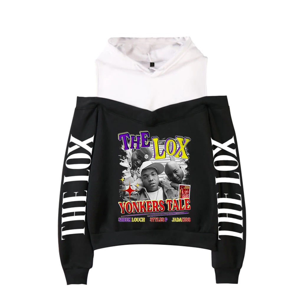 Повседневная Женская толстовка frdun The Lox Harajuku с открытыми плечами, одежда для девочек, пуловеры, уличная одежда с длинным рукавом, свободная, ...
Повседневная Женская толстовка frdun The Lox Harajuku с открытыми плечами, одежда для девочек, пуловеры, уличная одежда с длинным рукавом, свободная, ...
