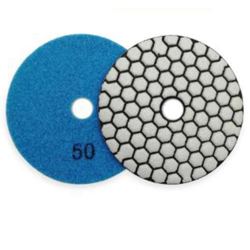 HOT-6 Pcs 4 Inch /100 Mm Grit 50 Diamond Dry Polishing Pad Granite Marble Flexible Resin Sanding Disc Ceramic Stone Polisher Dis 
HOT-6 Pcs 4 Inch /100 Mm Grit 50 Diamond Dry Polishing Pad Granite Marble Flexible Resin Sanding Disc Ceramic Stone Polisher Dis