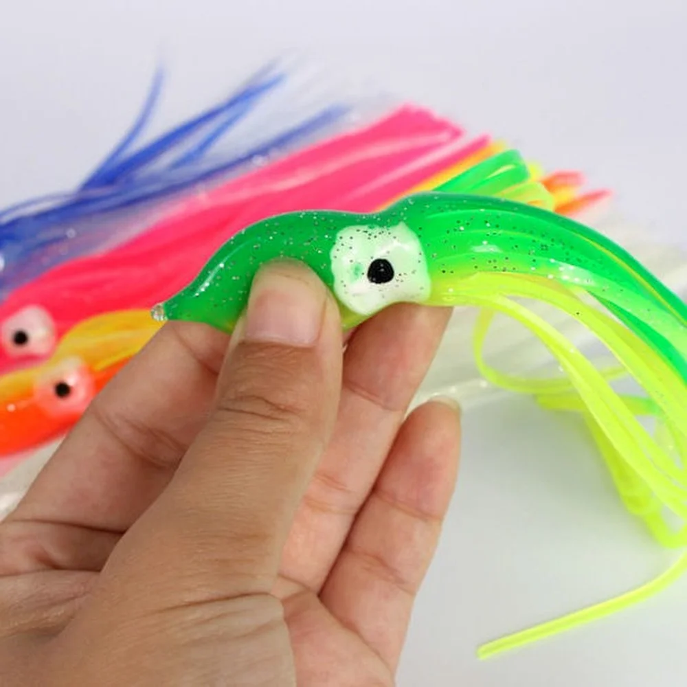 5 Color 12cm Fishing Soft Lure Squid Fishing Lures Octopus Fishing Lure Accessories Souple for Sea Wobbler Soft Bait Fish Tackle
5 Color 12cm Fishing Soft Lure Squid Fishing Lures Octopus Fishing Lure Accessories Souple for Sea Wobbler Soft Bait Fish Tackle