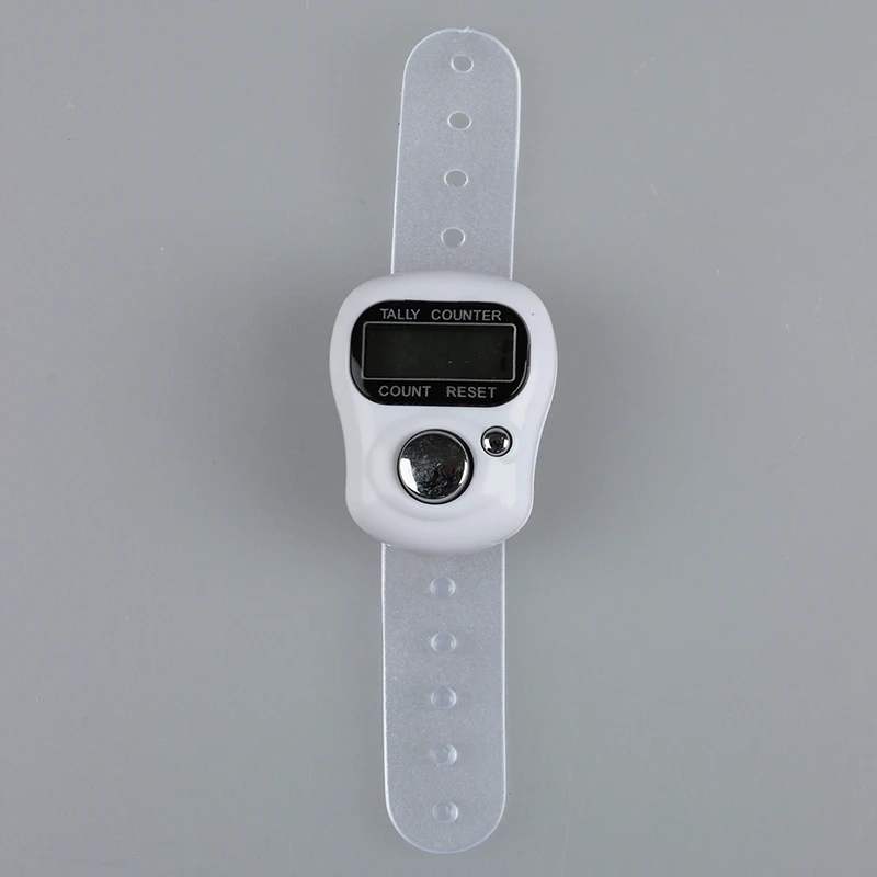 Mini LCD Electronic Digital Display Finger Hand Tally Counter Counting -White
Mini LCD Electronic Digital Display Finger Hand Tally Counter Counting -White