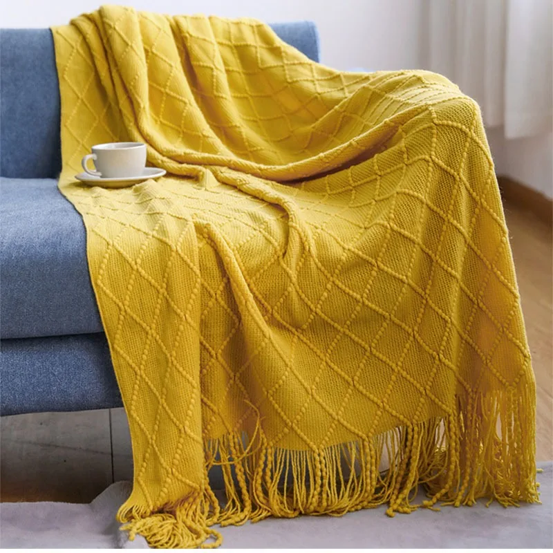 Nordic Knitted Blanket Sofa Bed Decorative Bed Thread Blankets Sofa Office Nap Throw Blankets Soft Towel Bed Plaid Tapestry
Nordic Knitted Blanket Sofa Bed Decorative Bed Thread Blankets Sofa Office Nap Throw Blankets Soft Towel Bed Plaid Tapestry