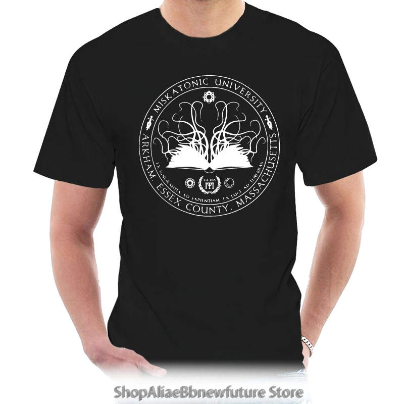 Miskatonic Sigil Call Of Cthulhu Man s Miskatonic Lovecraft Arkham Cotton Crew Neck Tees Short Sleeves T-Shirt Tops 3306Y
Miskatonic Sigil Call Of Cthulhu Man s Miskatonic Lovecraft Arkham Cotton Crew Neck Tees Short Sleeves T-Shirt Tops 3306Y
