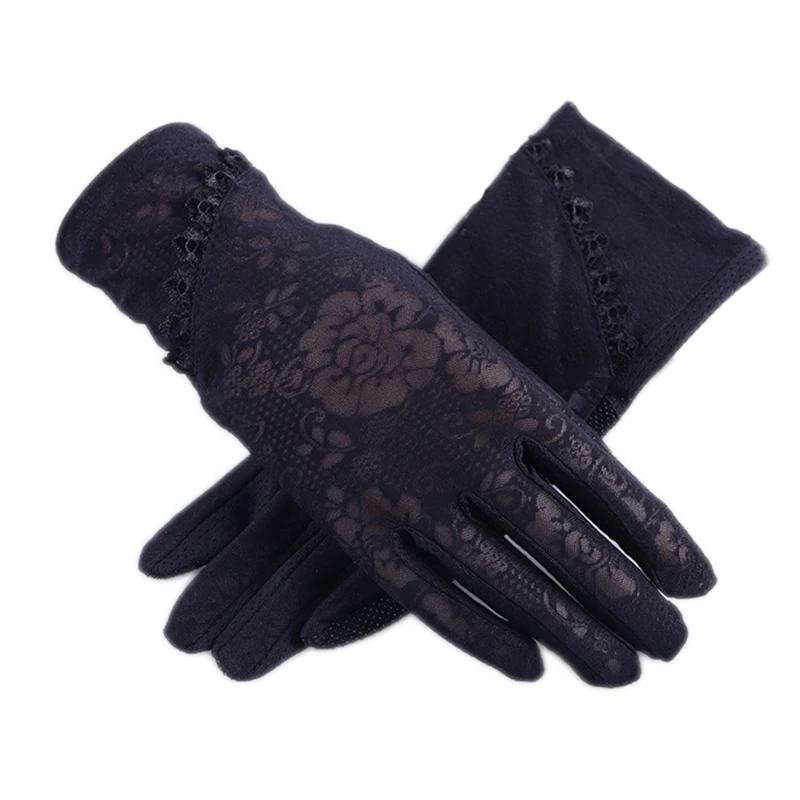 Women's Summer Outdoor Silk Touch Screen Non-slip Finger Gloves Lace Ladies UV Sunscreen Driving Gloves
Women's Summer Outdoor Silk Touch Screen Non-slip Finger Gloves Lace Ladies UV Sunscreen Driving Gloves