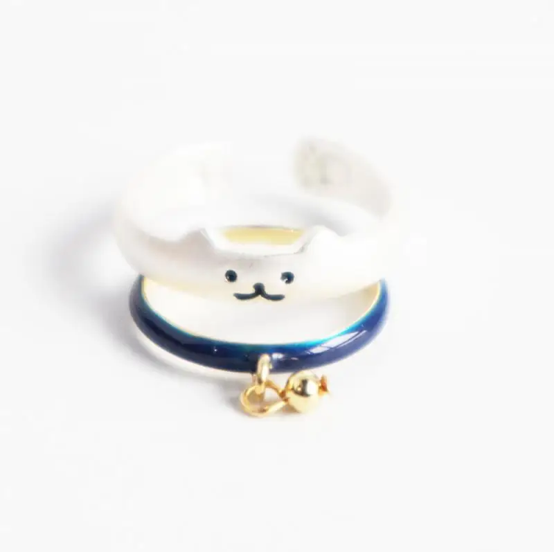 2Pcs/set Cute Fashion Painted Enamel Animal Cat Bells Paw Print Couple Metal Open Rings for Women Creative Daily Jewelry Gift
2Pcs/set Cute Fashion Painted Enamel Animal Cat Bells Paw Print Couple Metal Open Rings for Women Creative Daily Jewelry Gift