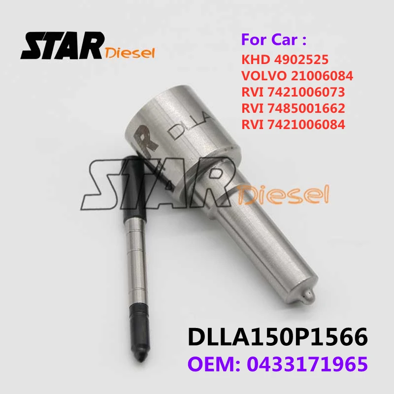 STAR Diesel DLLA150P1566 0 433 171 965 Sprayer Nozzle For KHD 4902525 VOLVO 21006084 RVI 7421006073 7485001662 7421006084
STAR Diesel DLLA150P1566 0 433 171 965 Sprayer Nozzle For KHD 4902525 VOLVO 21006084 RVI 7421006073 7485001662 7421006084