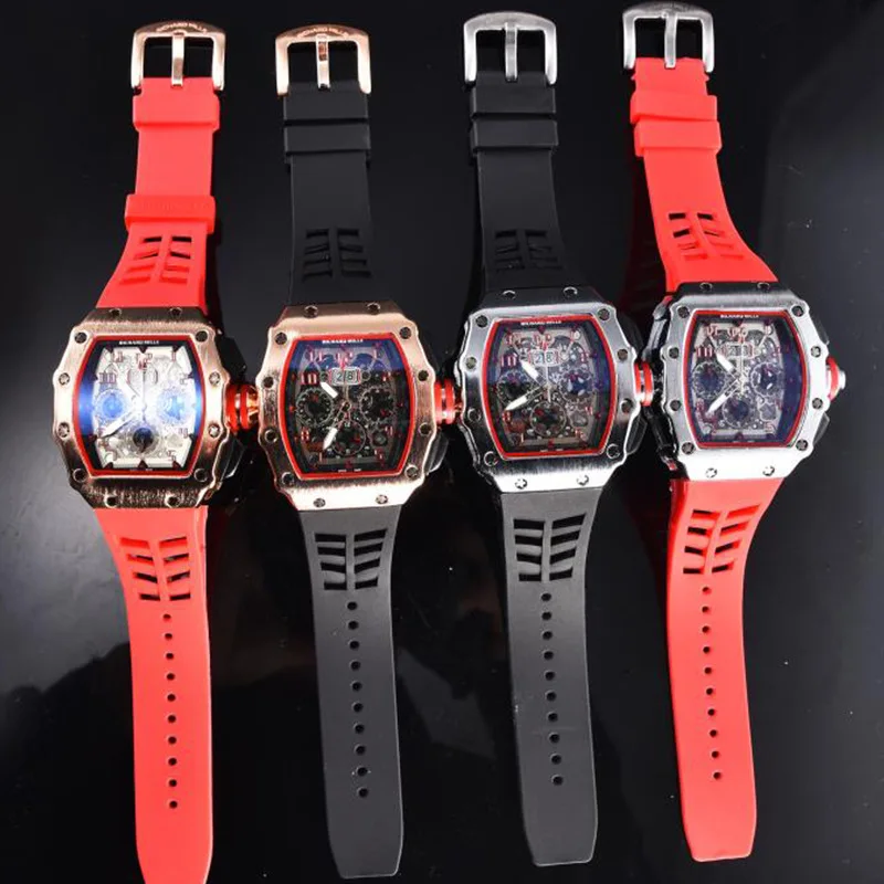 2021 6-Pin Full-Featured Men Watch Top Brand Luxury Watch Men Quartz Automatic Calendar Watches Gift Personality Star Man Watch 
2021 6-Pin Full-Featured Men Watch Top Brand Luxury Watch Men Quartz Automatic Calendar Watches Gift Personality Star Man Watch