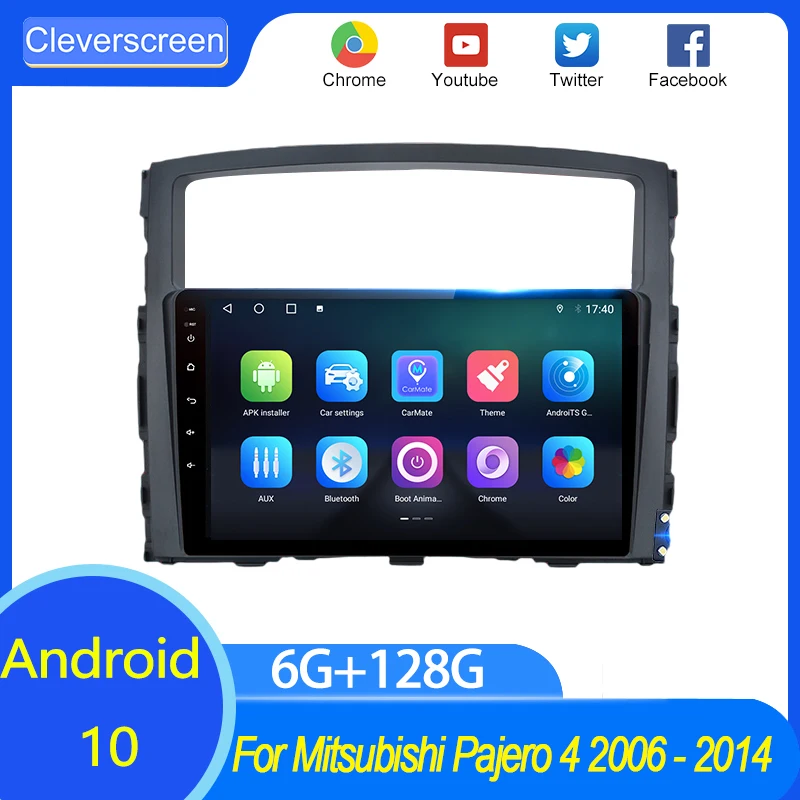 4G Wifi DSP Car Radio For Mitsubishi Pajero 4 2006 - 2014 car radio no 2 din android Auto Multimedia GPS Track Carplay 2din DVD
4G Wifi DSP Car Radio For Mitsubishi Pajero 4 2006 - 2014 car radio no 2 din android Auto Multimedia GPS Track Carplay 2din DVD