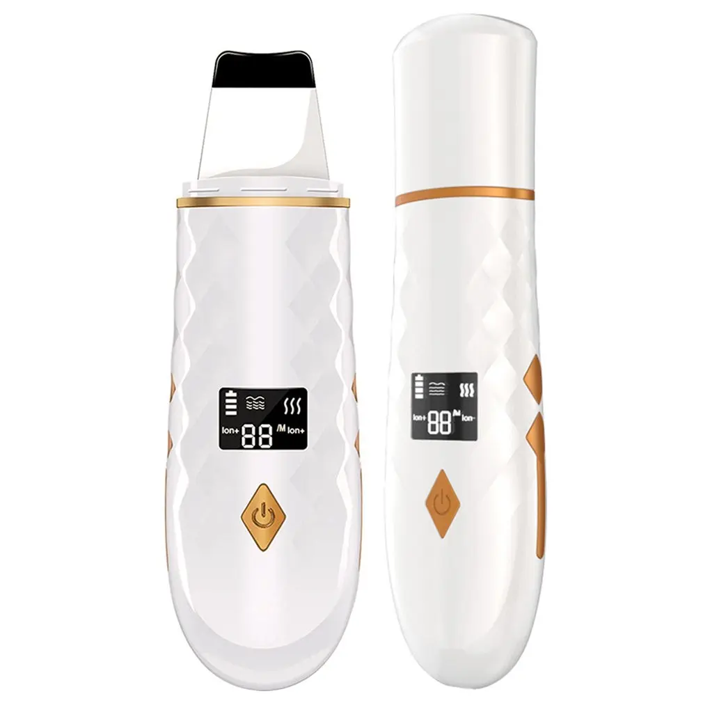 Ultrasonic Skin Vibration Scrubber Facial Skin Cleansing Instrument Tool Ultrasonic Facial Skin Scrubber
Ultrasonic Skin Vibration Scrubber Facial Skin Cleansing Instrument Tool Ultrasonic Facial Skin Scrubber