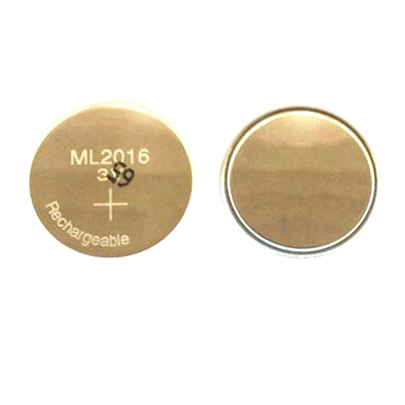 2 шт./лот новинка оригинал ML2016 ML 2016 3 в литий-ионный аккумулятор кнопка для монет CMOS