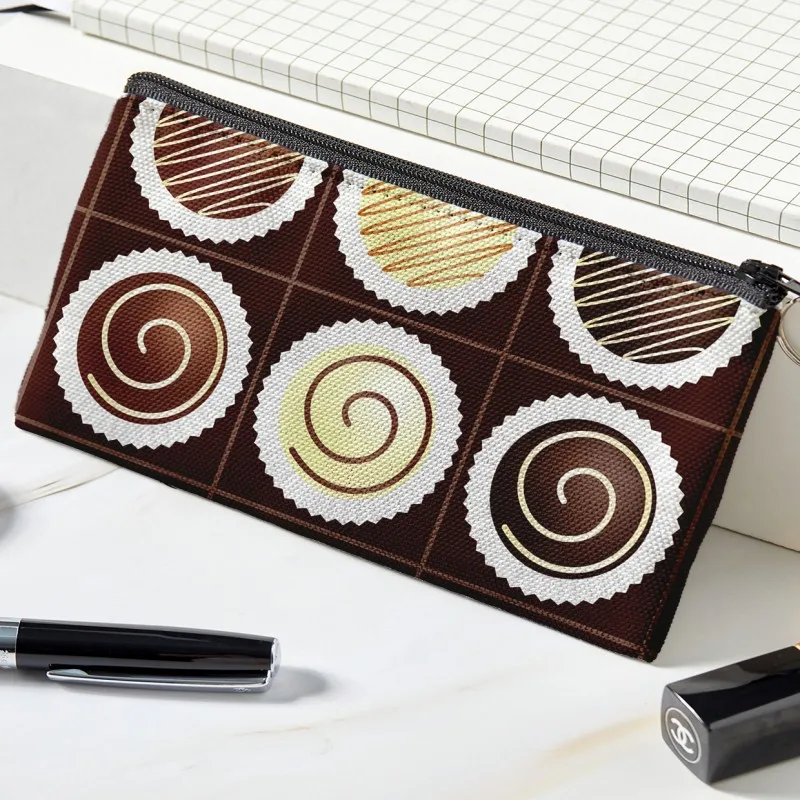 NEW Fashion Lady Coin Purse Chocolate Dessert Women Wallet Money Pouch Keyring Card Holder Small Canvas Bag With A Zipper
NEW Fashion Lady Coin Purse Chocolate Dessert Women Wallet Money Pouch Keyring Card Holder Small Canvas Bag With A Zipper