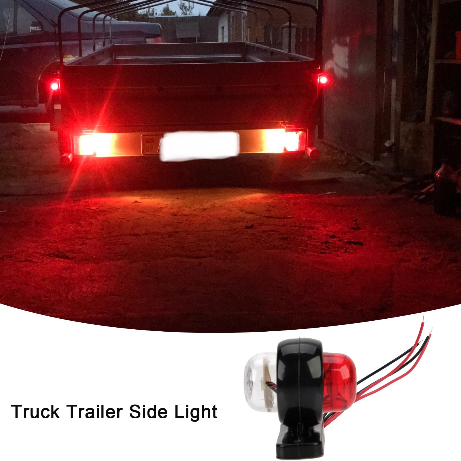 2pcs 12V 24V Truck Trailer Lights LED Side Marker Position Lamp Lorry Tractor Clearance Lamps Parking Light Red White Parts New
2pcs 12V 24V Truck Trailer Lights LED Side Marker Position Lamp Lorry Tractor Clearance Lamps Parking Light Red White Parts New