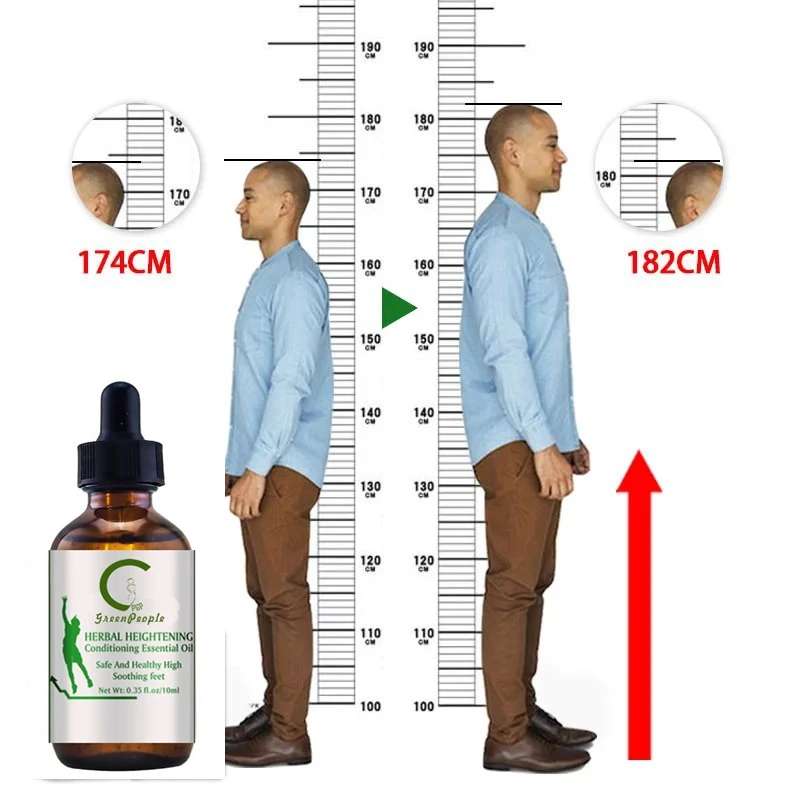 GPGP Greenpeople 50ml Effective Height Increase Essential Oil Conditioning Body Grow Taller Herbal Oil For Promote Bone Growth
GPGP Greenpeople 50ml Effective Height Increase Essential Oil Conditioning Body Grow Taller Herbal Oil For Promote Bone Growth