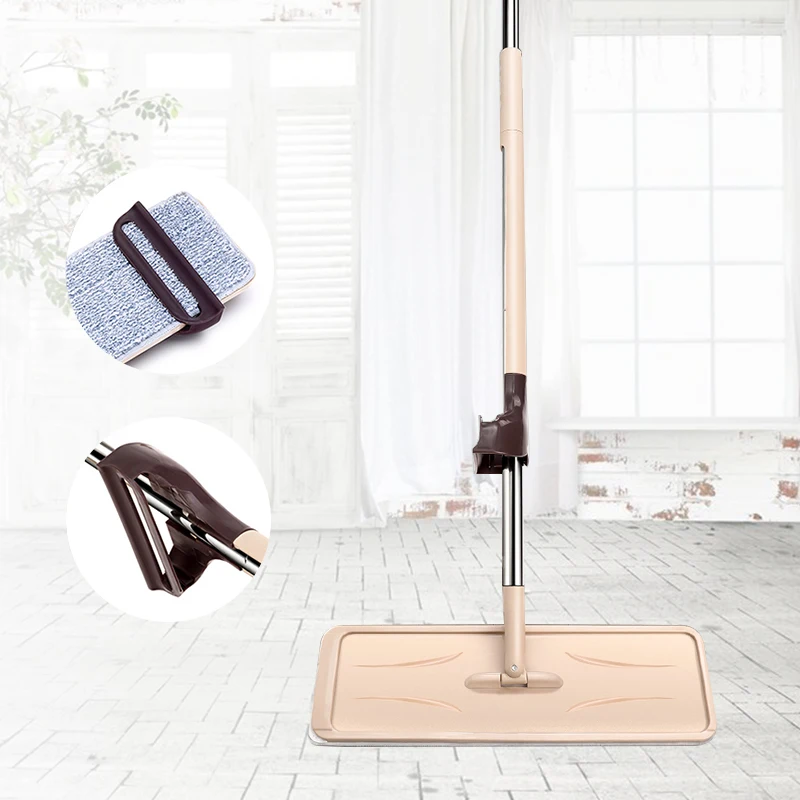 Hand-free Floor Spin Mop 360 Rotation Cleaning Squeeze Flat Mops Wet Or Dry Lazy Mop With Microfiber Pads For Home Cleaning Tool
Hand-free Floor Spin Mop 360 Rotation Cleaning Squeeze Flat Mops Wet Or Dry Lazy Mop With Microfiber Pads For Home Cleaning Tool