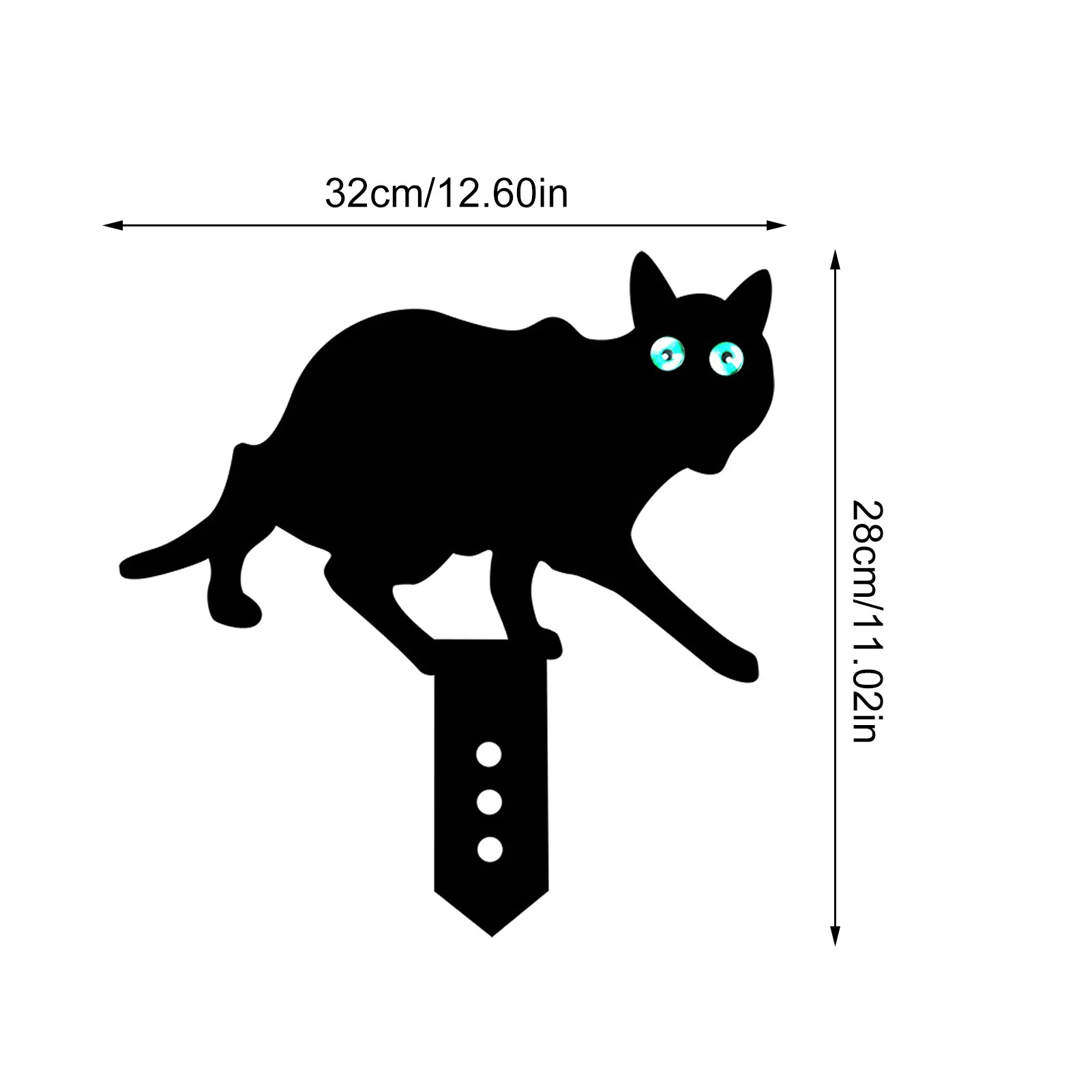 Black Cat Silhouette Stake Yard Art Acrylic Garden Decoration Cat Crafts Lawn Ornament For Courtyards Backyards Lawns Gardens
Black Cat Silhouette Stake Yard Art Acrylic Garden Decoration Cat Crafts Lawn Ornament For Courtyards Backyards Lawns Gardens