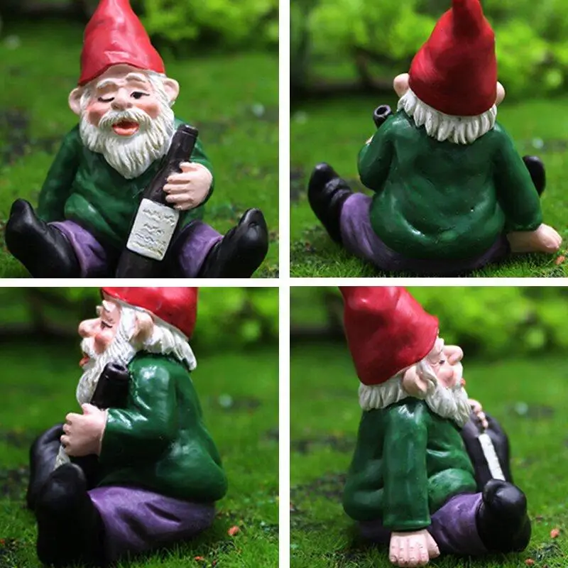 4pcs Fairy Garden Drunk Gnomes Miniature Ornaments Set Mini Dwarf Bonfire Statues for Planter Flowerpot Decor Accessories
4pcs Fairy Garden Drunk Gnomes Miniature Ornaments Set Mini Dwarf Bonfire Statues for Planter Flowerpot Decor Accessories