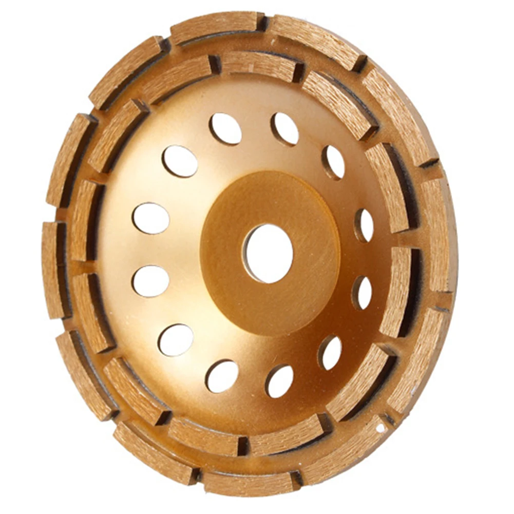 Grinding Wheel Diamond Cup Double-Row Abrasive Diamond Concrete Stone Grinder Wheel Double-Row Abrasive Polishing Disc Tools
Grinding Wheel Diamond Cup Double-Row Abrasive Diamond Concrete Stone Grinder Wheel Double-Row Abrasive Polishing Disc Tools