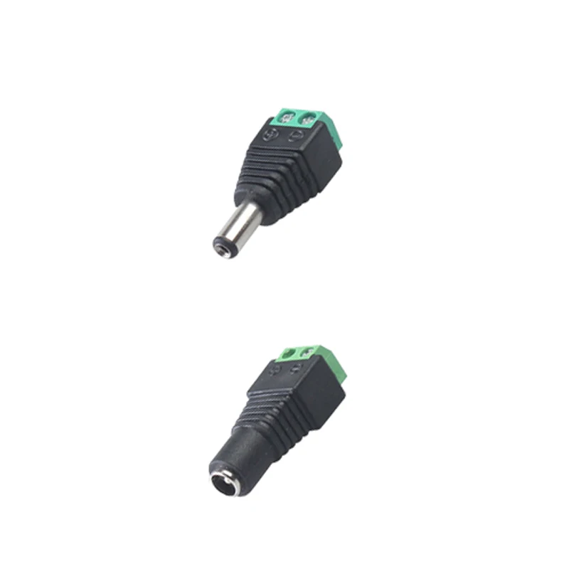 5.5mm x 2.1mm Male Female DC Power Cable Plug Wire Connector Jack Power Plug Adapter for LED Strip CCTV Security Camera DVR
5.5mm x 2.1mm Male Female DC Power Cable Plug Wire Connector Jack Power Plug Adapter for LED Strip CCTV Security Camera DVR