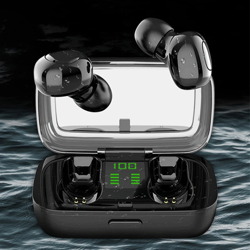 Wireless Bluetooth 5.0 Headphones sports earphone Waterproof Android headset headphones With LED Display Charger BOX for xiaomi
Wireless Bluetooth 5.0 Headphones sports earphone Waterproof Android headset headphones With LED Display Charger BOX for xiaomi