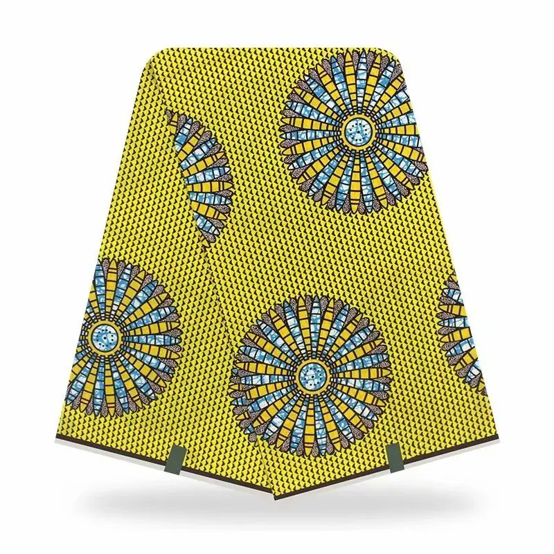 100% Cotton Ankara Africa Prints Fabric Real Wax Pagne Tissu Sewing Material For Craft Party Dress DIY Floral Patterns
100% Cotton Ankara Africa Prints Fabric Real Wax Pagne Tissu Sewing Material For Craft Party Dress DIY Floral Patterns