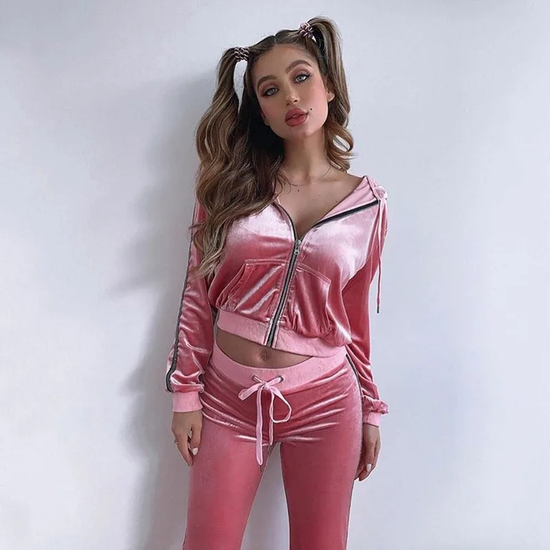 2020 Spring and Autumn New Women's Suit Hooded Jacket Slim Fashion Casual Solid Color Hooded Zipper Suit Trousers Women's Wear
2020 Spring and Autumn New Women's Suit Hooded Jacket Slim Fashion Casual Solid Color Hooded Zipper Suit Trousers Women's Wear