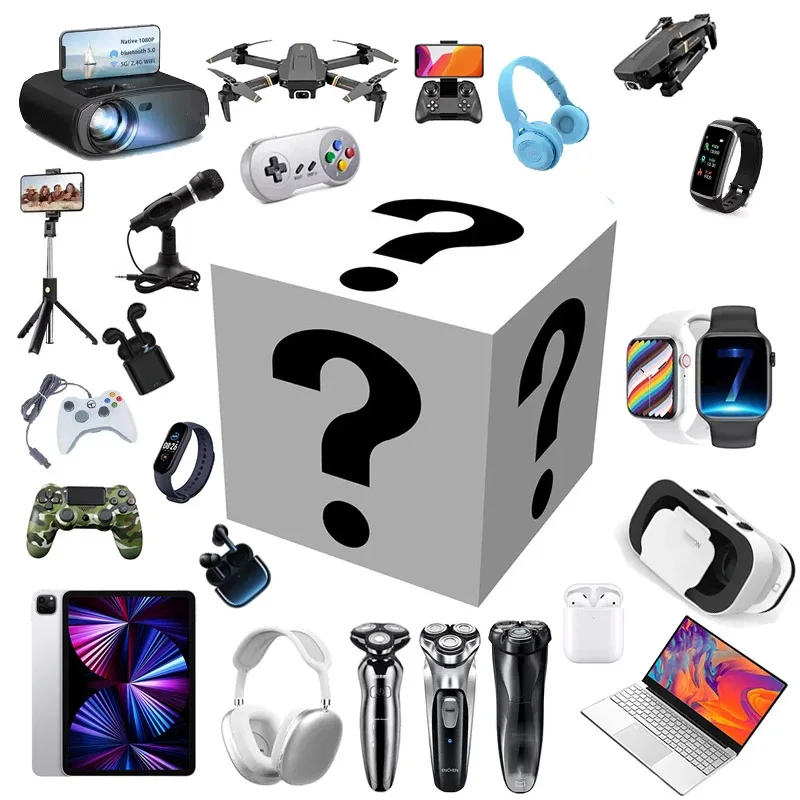 Most Stimulate Lucky Mystery Box Surprise Electronic Product 2022 Christmas Gift You Will Get Excellent Value for Money Anything
Most Stimulate Lucky Mystery Box Surprise Electronic Product 2022 Christmas Gift You Will Get Excellent Value for Money Anything