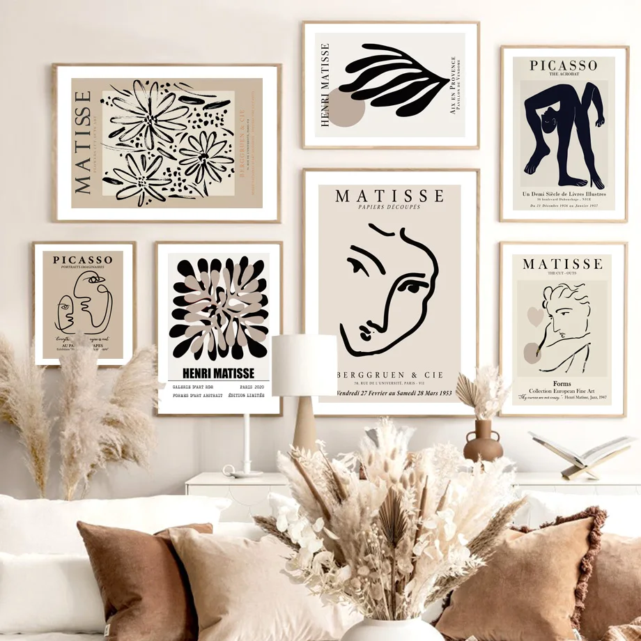 Nordic Posters And Prints Abstract Matisse Flower Leaf Line Face Nude Wall Art Canvas Painting Decor Pictures For Living Room
Nordic Posters And Prints Abstract Matisse Flower Leaf Line Face Nude Wall Art Canvas Painting Decor Pictures For Living Room