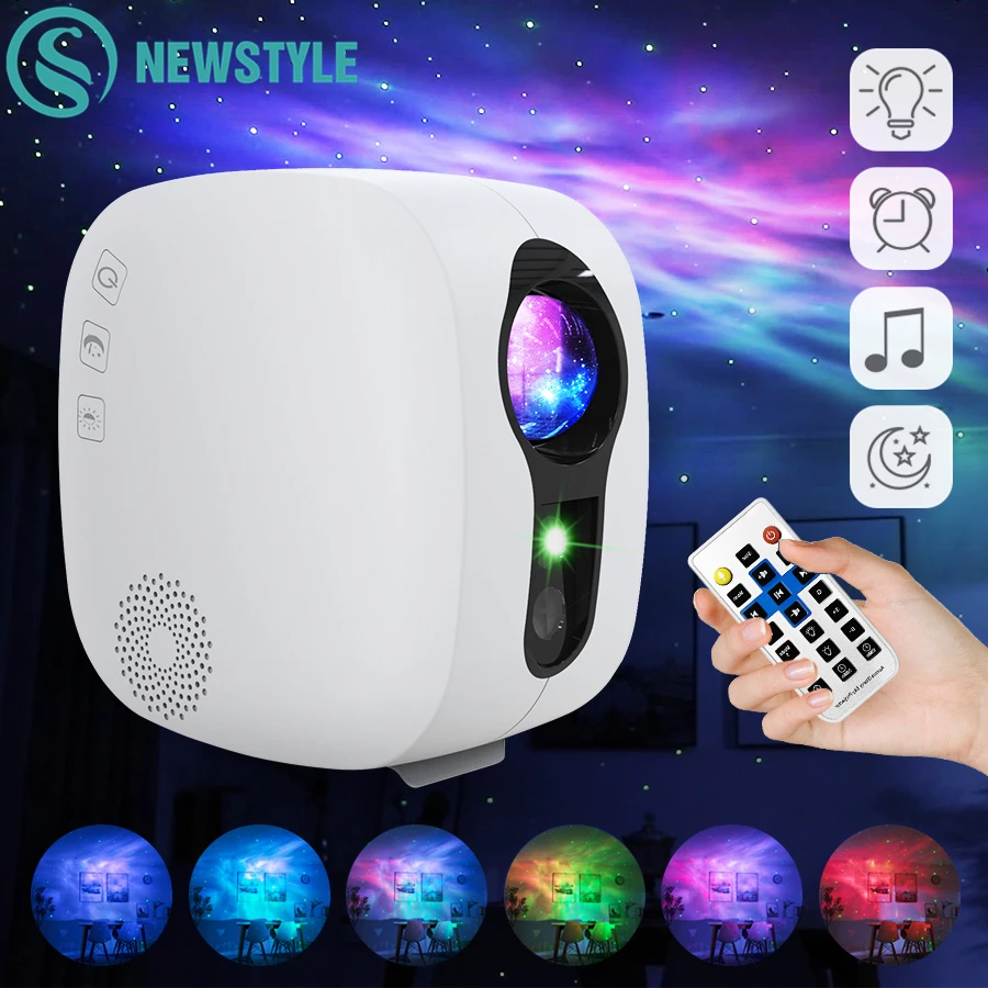 Starry Sky Projector Bluetooth Music Speaker LED Night Light Projector Galaxy Nebula Ocean Star Projector Moon Night Lamp
Starry Sky Projector Bluetooth Music Speaker LED Night Light Projector Galaxy Nebula Ocean Star Projector Moon Night Lamp