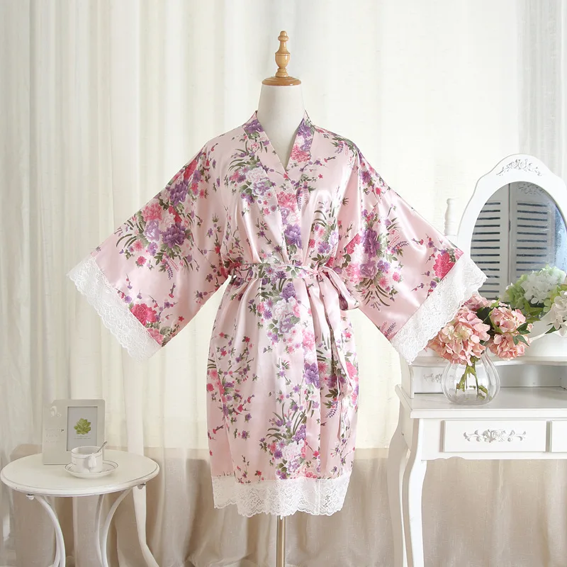 BALDAUREN Summer Lace Ladies Nightgown Floral Imitation Silk Short Kimono Bathrobe Cardigan Home Pajamas
BALDAUREN Summer Lace Ladies Nightgown Floral Imitation Silk Short Kimono Bathrobe Cardigan Home Pajamas