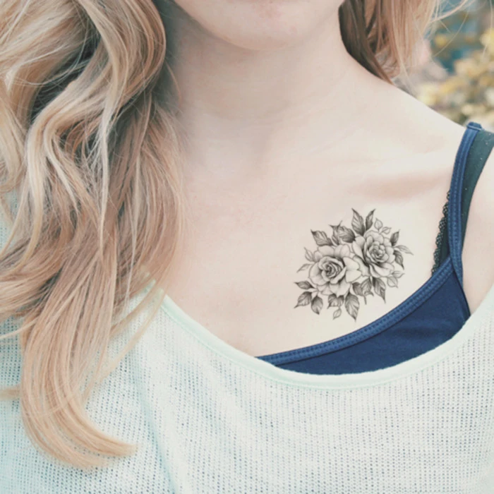 Waterproof Temporary Tattoo Sticker Black Big Rose Flower Fake Tattoos Flash Tatoo Ear Arm Chest Neck Leg Body Art for Women Men
Waterproof Temporary Tattoo Sticker Black Big Rose Flower Fake Tattoos Flash Tatoo Ear Arm Chest Neck Leg Body Art for Women Men